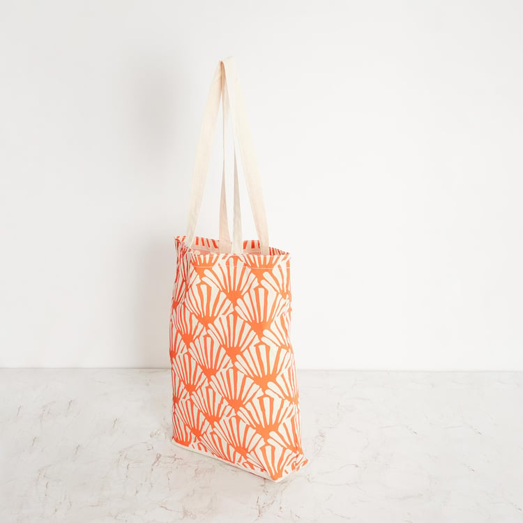 Corsica Printed Cotton Handbag