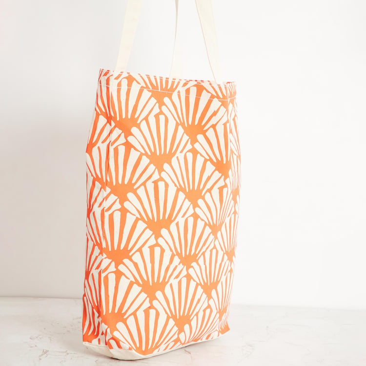 Corsica Printed Cotton Handbag