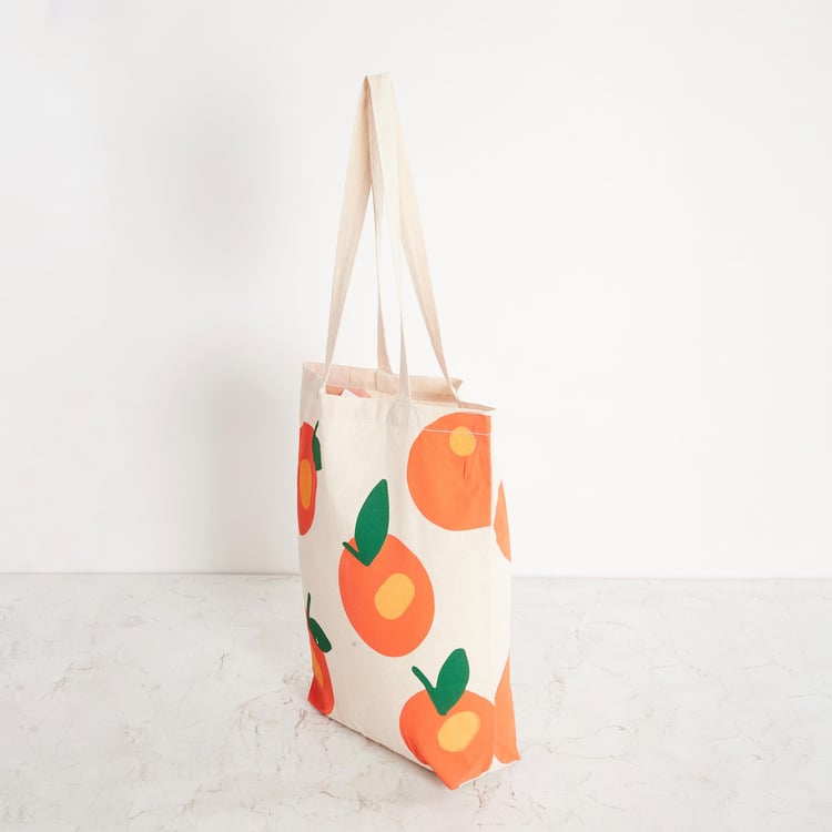 Corsica Printed Cotton Handbag