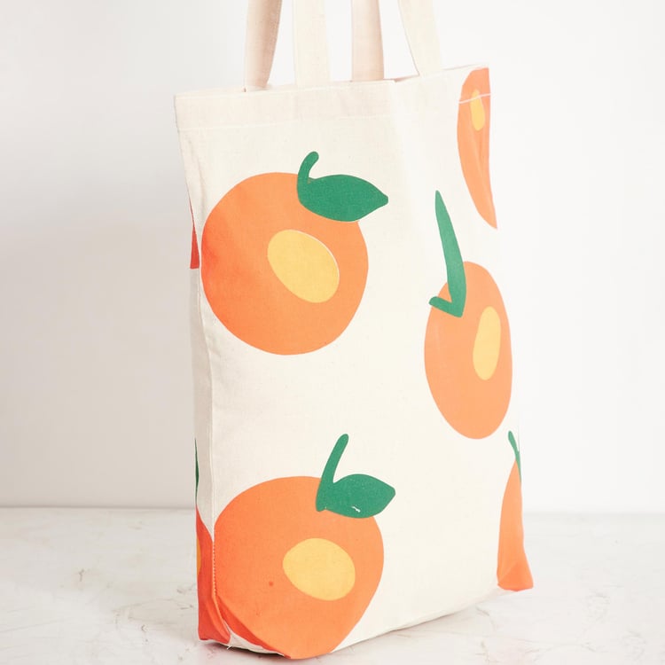 Corsica Printed Cotton Handbag
