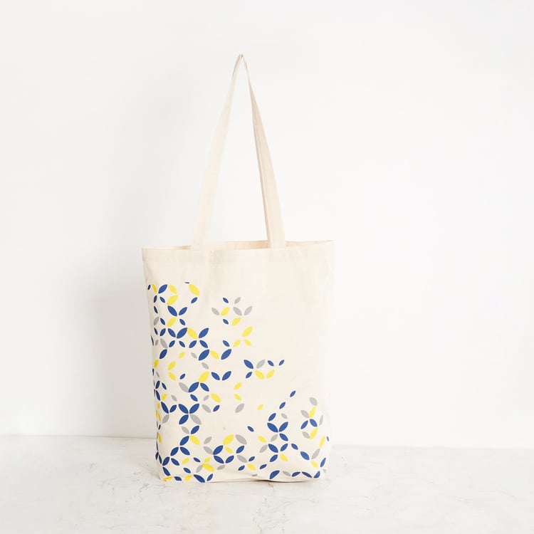 Corsica Printed Cotton Handbag