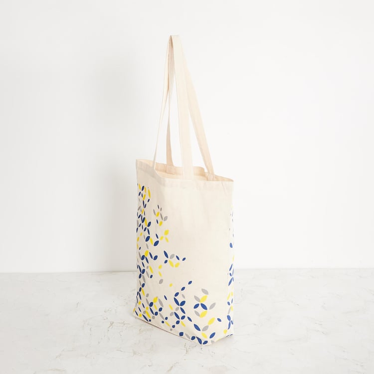 Corsica Printed Cotton Handbag