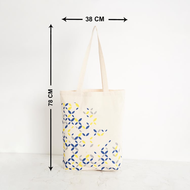 Corsica Printed Cotton Handbag