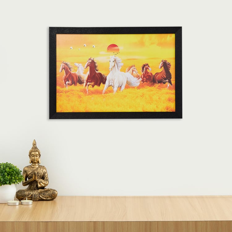 Corsica Vivid Horse Picture Frame - 35x50cm