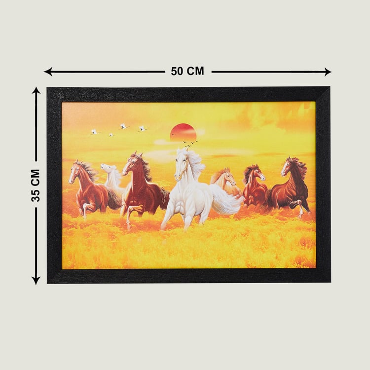 Corsica Vivid Horse Picture Frame - 35x50cm