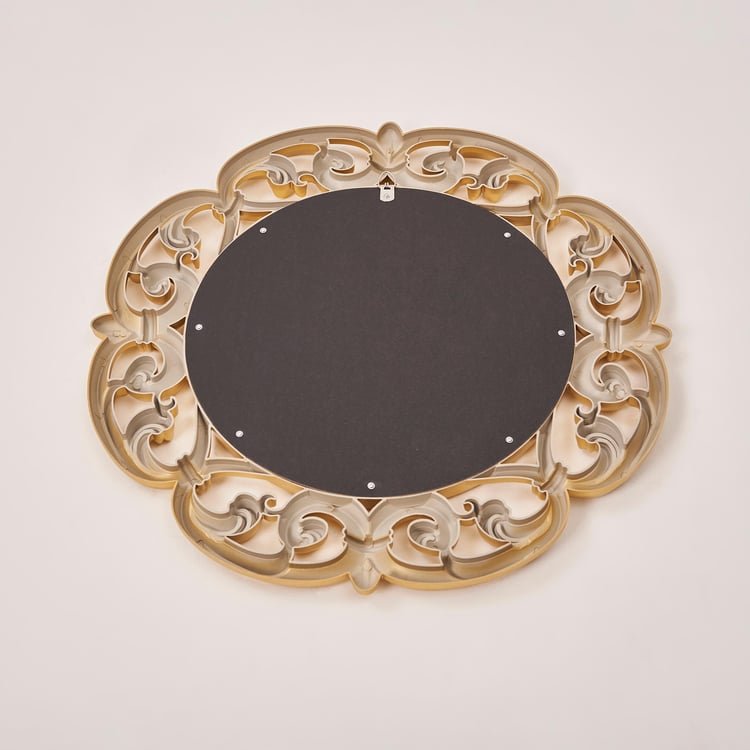 Corsica Swirl Round Wall Mirror