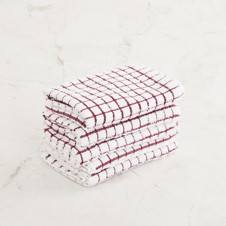 Buy Fiesta Checks Dish Cloth - Set Of 5 from Home Centre at just INR 199.0