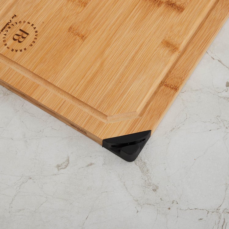 Chef Special Bamboo Chopping Board with Knife Sharpener