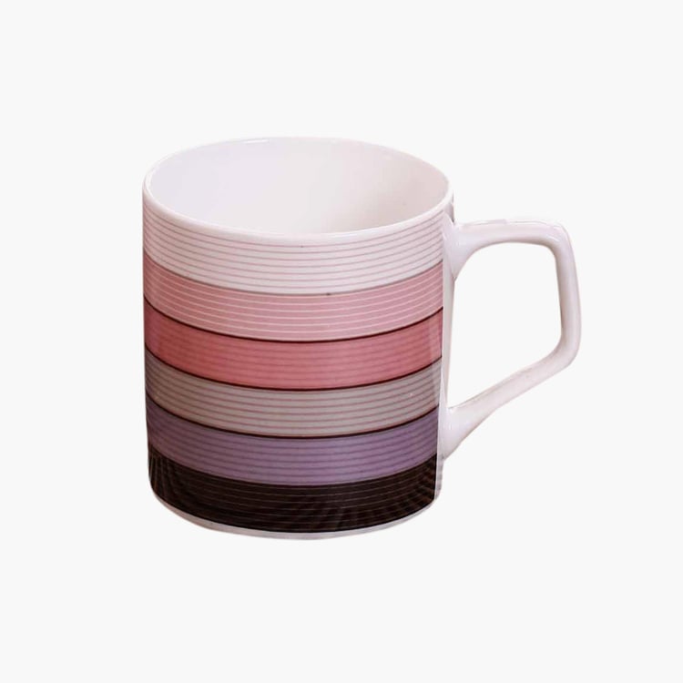 Corsica Set of 6 Bone China Coffee Mugs - 240ml