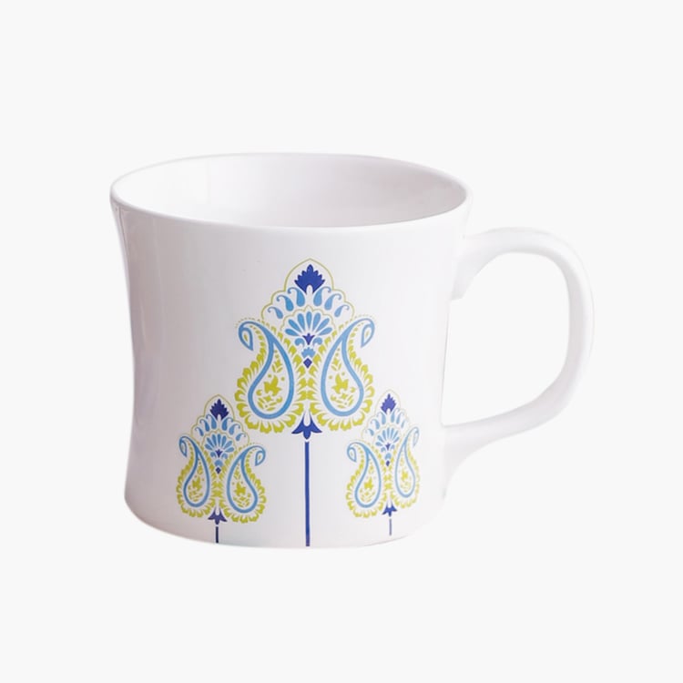 Corsica Alton Set of 6 Bone China Coffee Mugs - 130ml