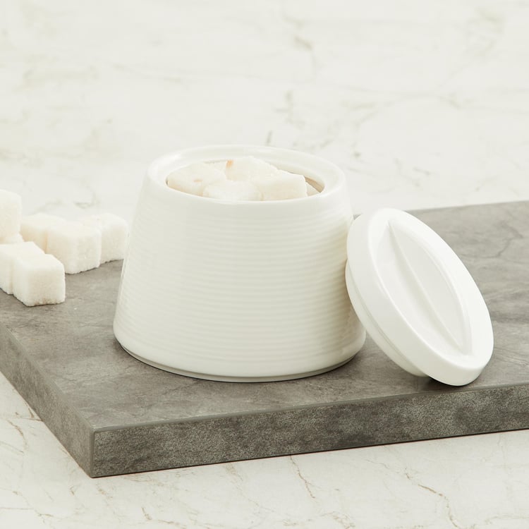 Marshmallow New York Porcelain Sugar Pot - 200ml