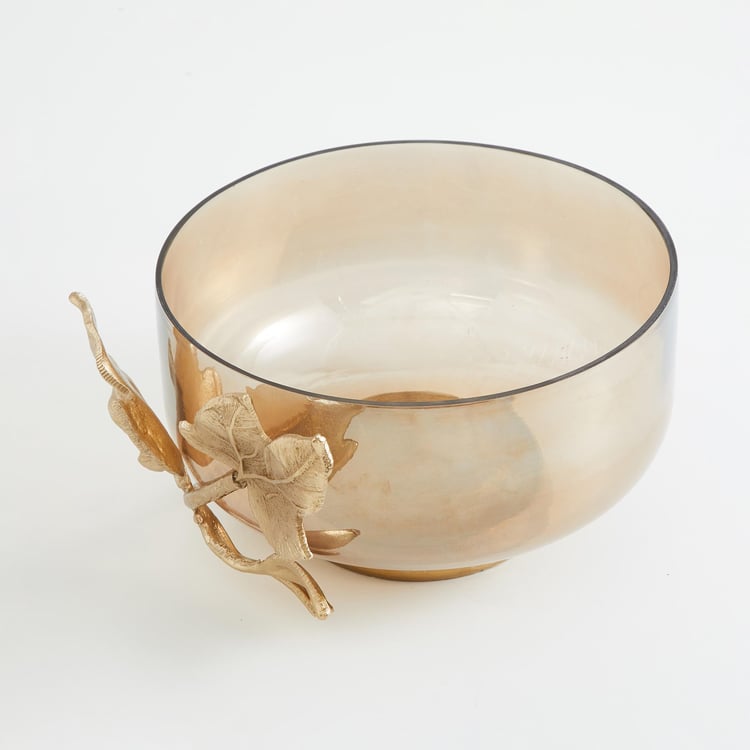 Fiesta Maple Glass Decorative Bowl