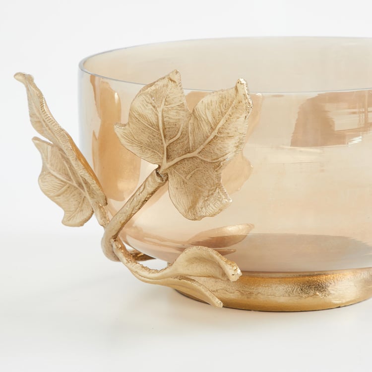 Fiesta Maple Glass Decorative Bowl