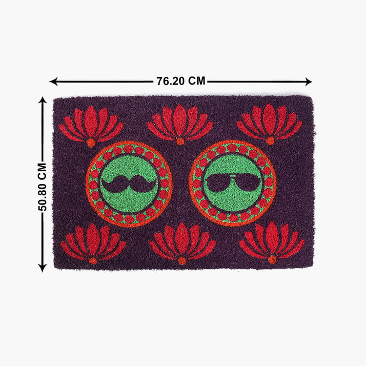 INDIA CIRCUS Textured Doormat - 76.2 x 50.8 cm