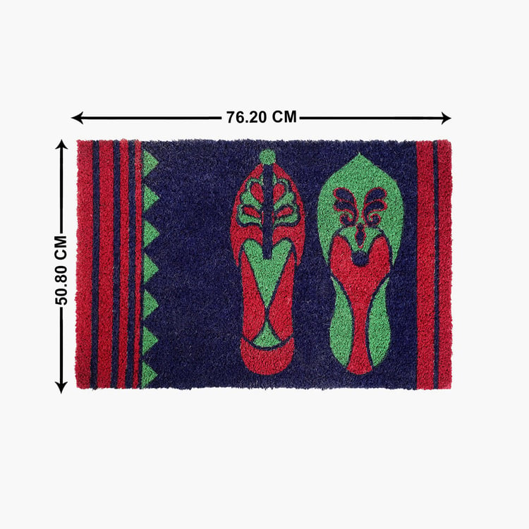 INDIA CIRCUS Textured Doormat - 76.20 x 50.80 cm