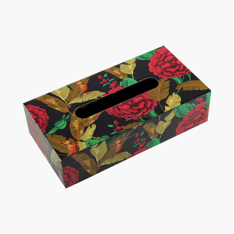 INDIA CIRCUS Violet Bayrose Romance Tissue Box Holder