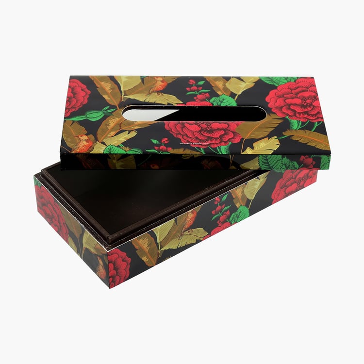 INDIA CIRCUS Violet Bayrose Romance Tissue Box Holder