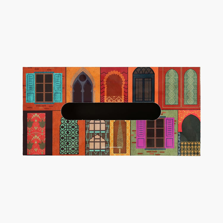 INDIA CIRCUS Mughal Doors Reiteration Tissue Holder