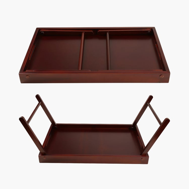 INDIA CIRCUS Deer Park Printed Breakfast Tray Table