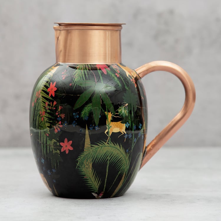 INDIA CIRCUS Forest Fetish Copper Jug Set
