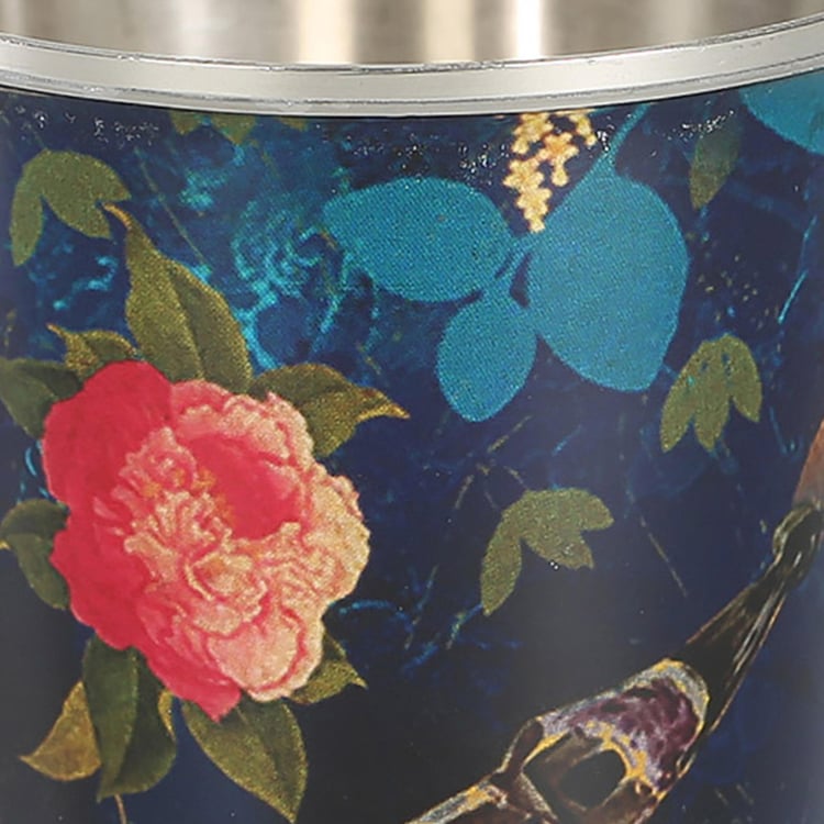 INDIA CIRCUS Floral Lake Inception Small Steel Tumbler - (Set of 2)