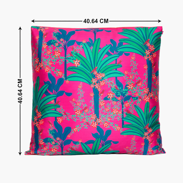 INDIA CIRCUS Royal Palms Cushion Cover - 40.6 x 40.6 cm