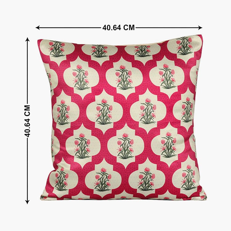 INDIA CIRCUS Poppy Window Cushion Cover - Set of 5 - 40 x 40 cm