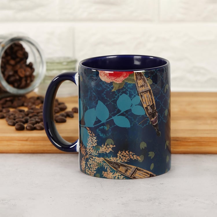 INDIA CIRCUS Floral Lake Inception Printed Coffee Mug