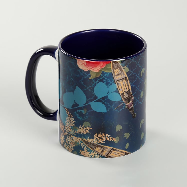 INDIA CIRCUS Floral Lake Inception Printed Coffee Mug