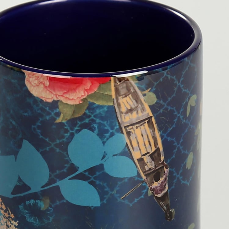 INDIA CIRCUS Floral Lake Inception Printed Coffee Mug