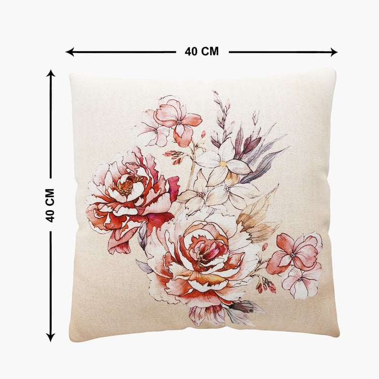 Everyday Essentials Digital Print Cushion Cover - Set of 5- 40 x 40 cm