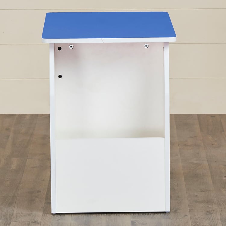 Helios Oregon Kids Study Table - Blue and White
