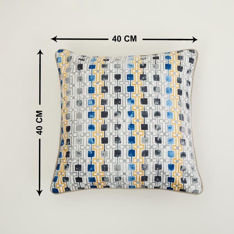 Medley Urban Chic Printed Cushion Cover - 40 x 40 cm