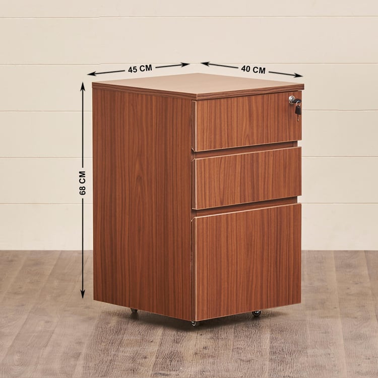 Helios Cozo Pedestal - Brown