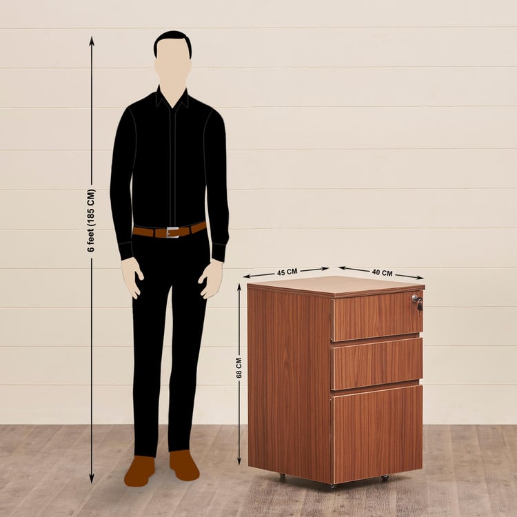 Helios Cozo Pedestal - Brown