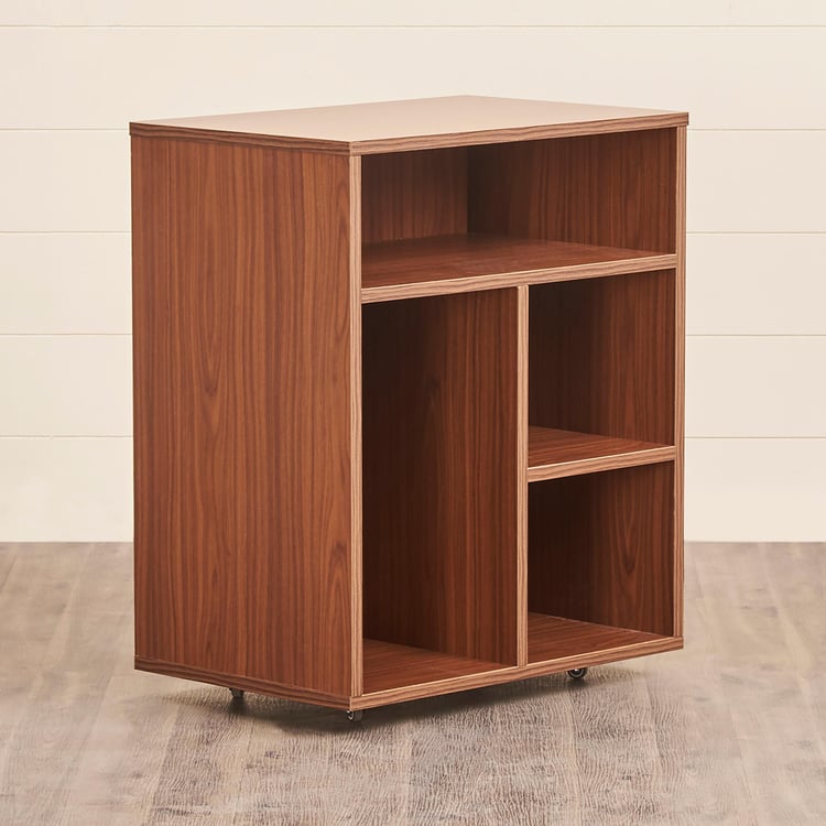 Helios Cozo Book Shelf - Brown