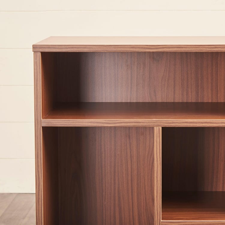 Helios Cozo Book Shelf - Brown