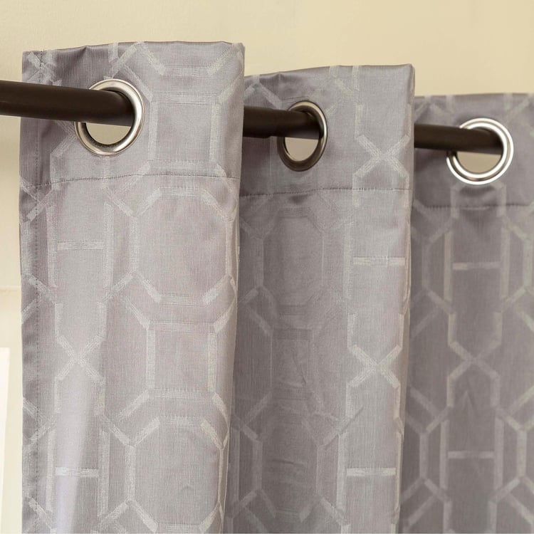 My Room Set of 2 Printed Blackout Door Curtains