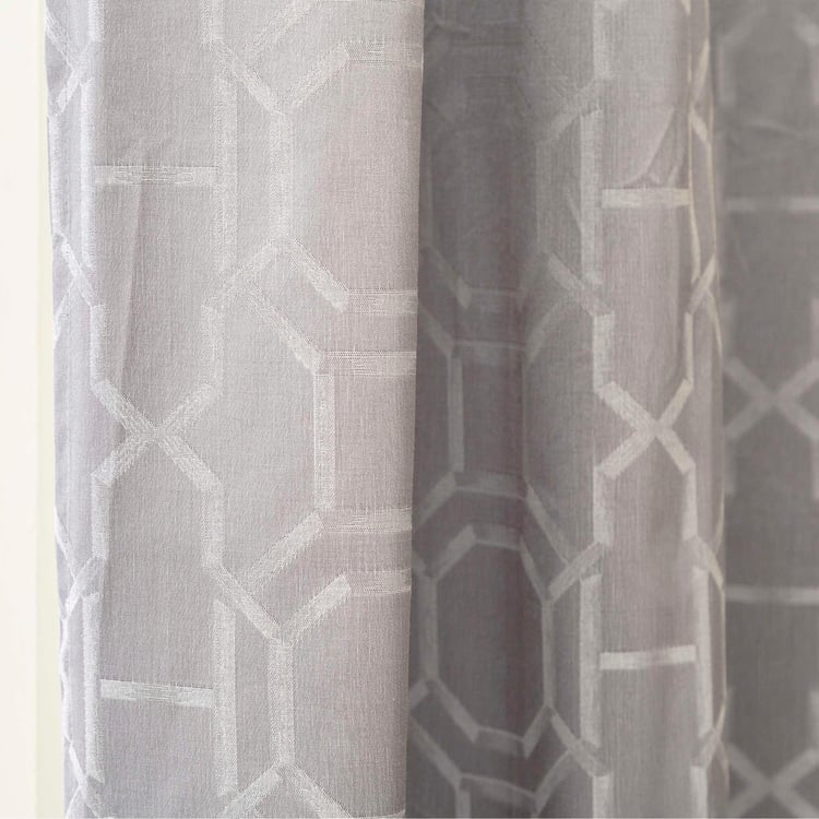 My Room Set of 2 Printed Blackout Door Curtains
