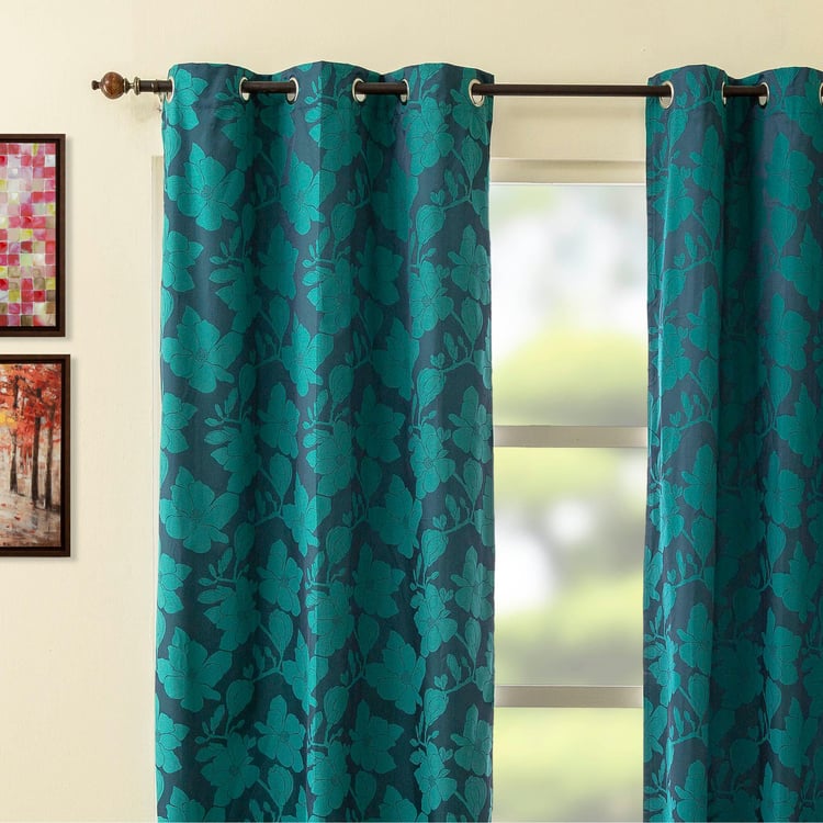 My Room Set of 2 Printed Blackout Window Curtains