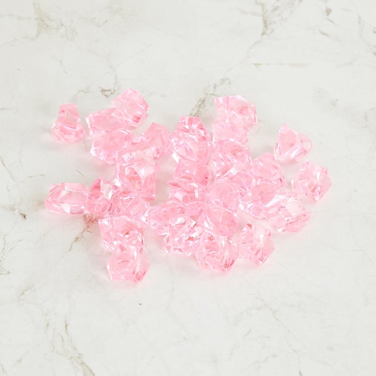 Helios Pink Acrylic Pebbles Box