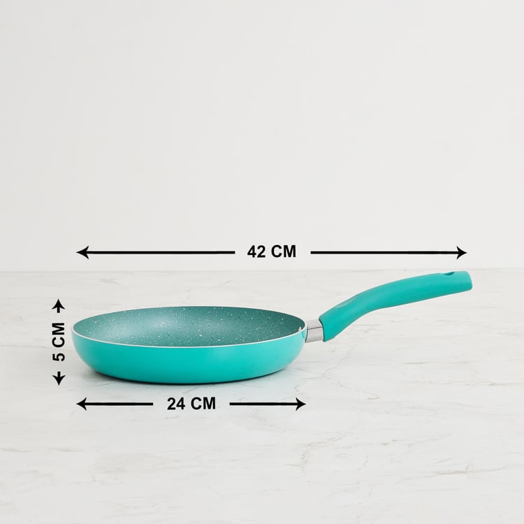 Colour Connect Aluminium Frying Pan - 24cm