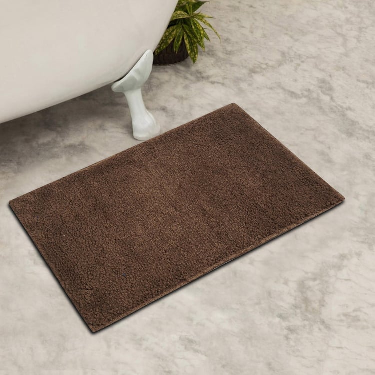 Corsica Polyester Striped Anti-Slip Bath Mat - 30x50cm