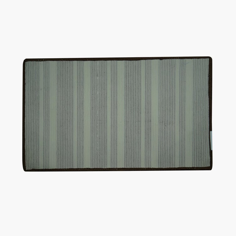 Corsica Polyester Striped Anti-Slip Bath Mat - 30x50cm