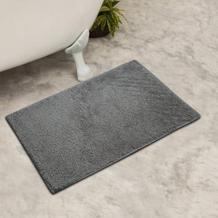 Corsica Polyester Striped Anti-Slip Bath Mat - 30x50cm