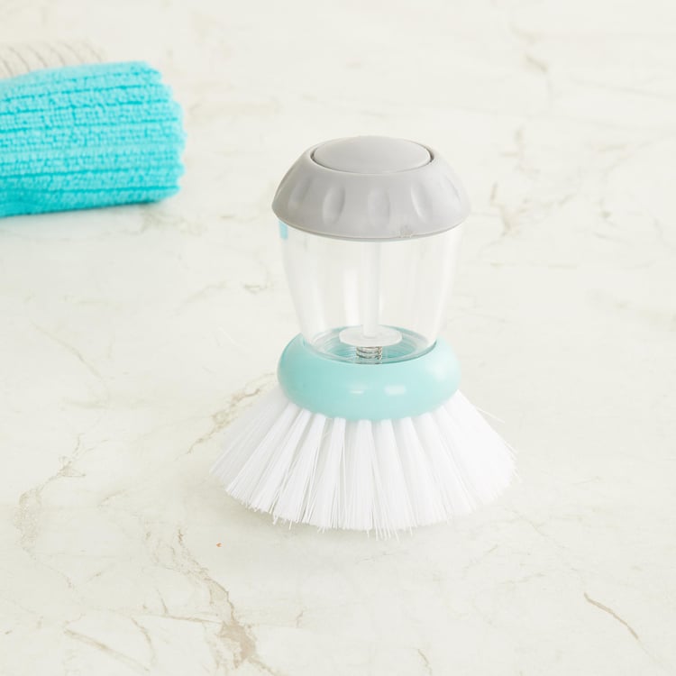 Indus Polypropylene Dish Brush with Dispenser