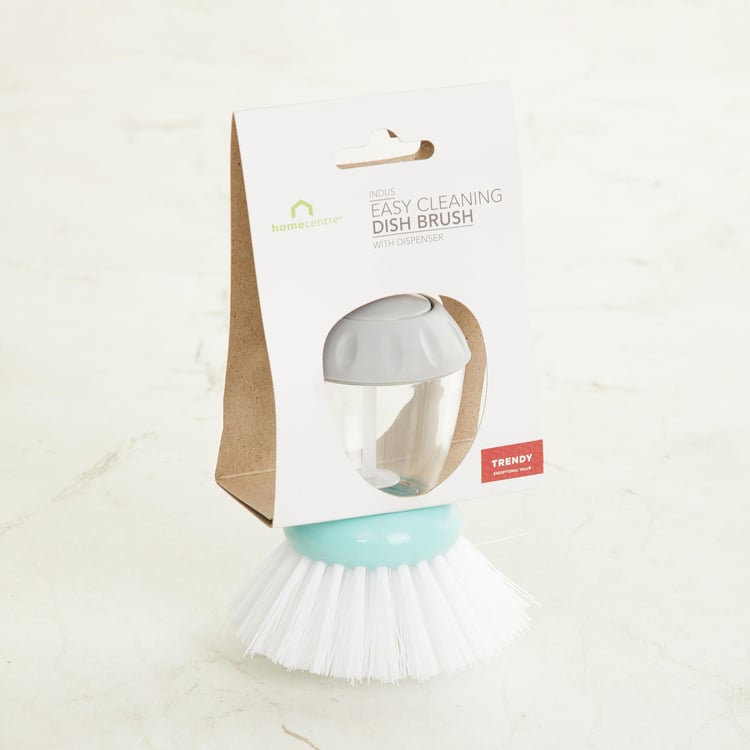 Indus Polypropylene Dish Brush with Dispenser