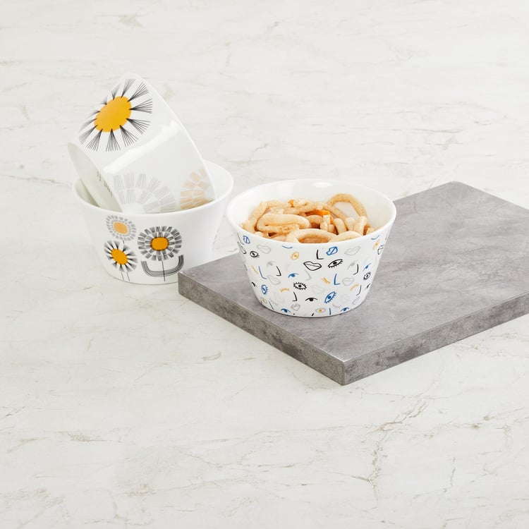 Mandarin Urban Bone China Bowl - 620ml - Set of 3