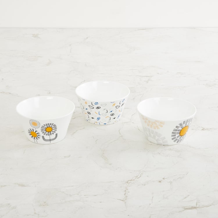 Mandarin Urban Bone China Bowl - 620ml - Set of 3