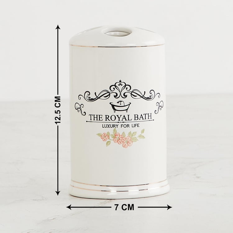 Royal Bath Ceramic Tooth Brush Holder